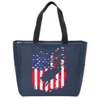 Funny Scuba Diving Design Scuba Dive Coach Deep Sea Diver Zip Tote Bag