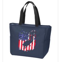 Funny Scuba Diving Design Scuba Dive Coach Deep Sea Diver Zip Tote Bag