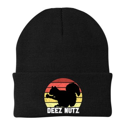 Funny Saying Deez Nutz Christmas Gopher Ugly Xmas Knit Cap Winter Beanie