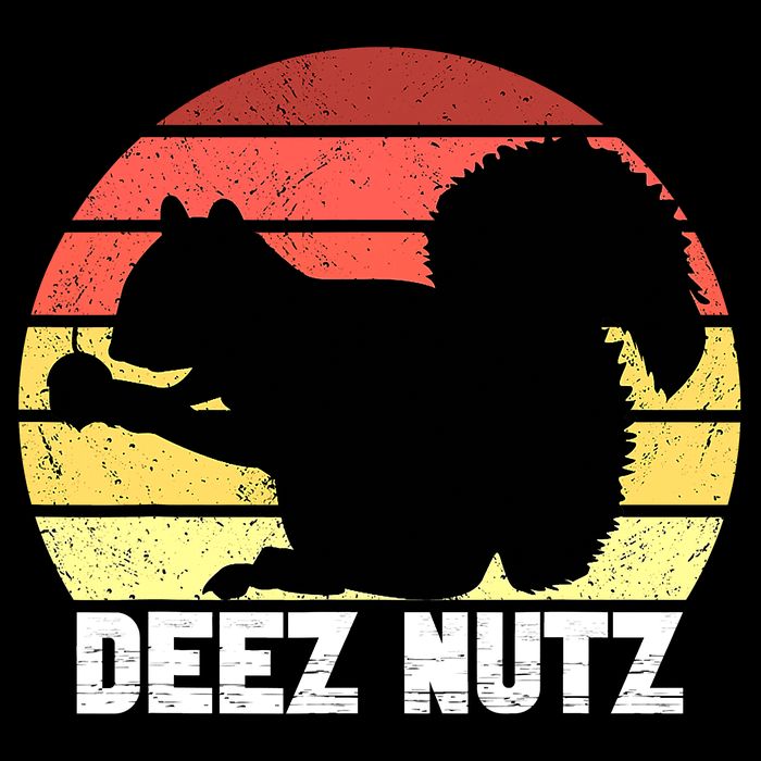 Funny Saying Deez Nutz Christmas Gopher Ugly Xmas Drawstring Bag