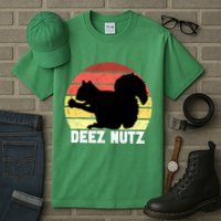 Funny Saying Deez Nutz Christmas Gopher Ugly Xmas Tall T-Shirt