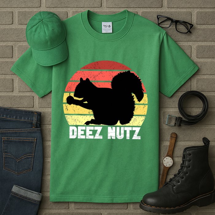 Funny Saying Deez Nutz Christmas Gopher Ugly Xmas Tall T-Shirt