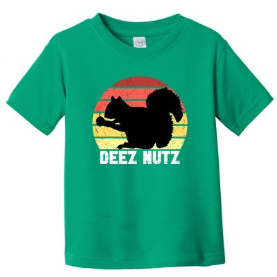 Funny Saying Deez Nutz Christmas Gopher Ugly Xmas Toddler T-Shirt