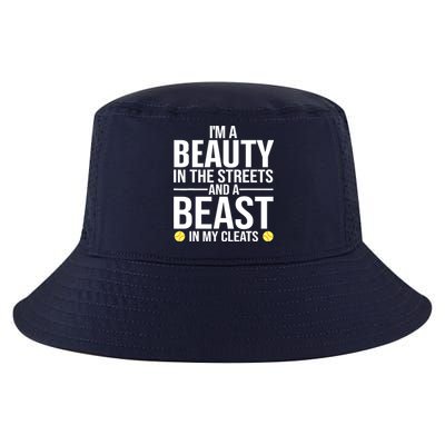 Funny Softball Design For Wo Girls Softball Team Player Cool Comfort Performance Bucket Hat