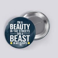 Funny Softball Design For Wo Girls Softball Team Player Button