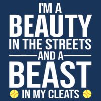 Funny Softball Design For Wo Girls Softball Team Player Magnet
