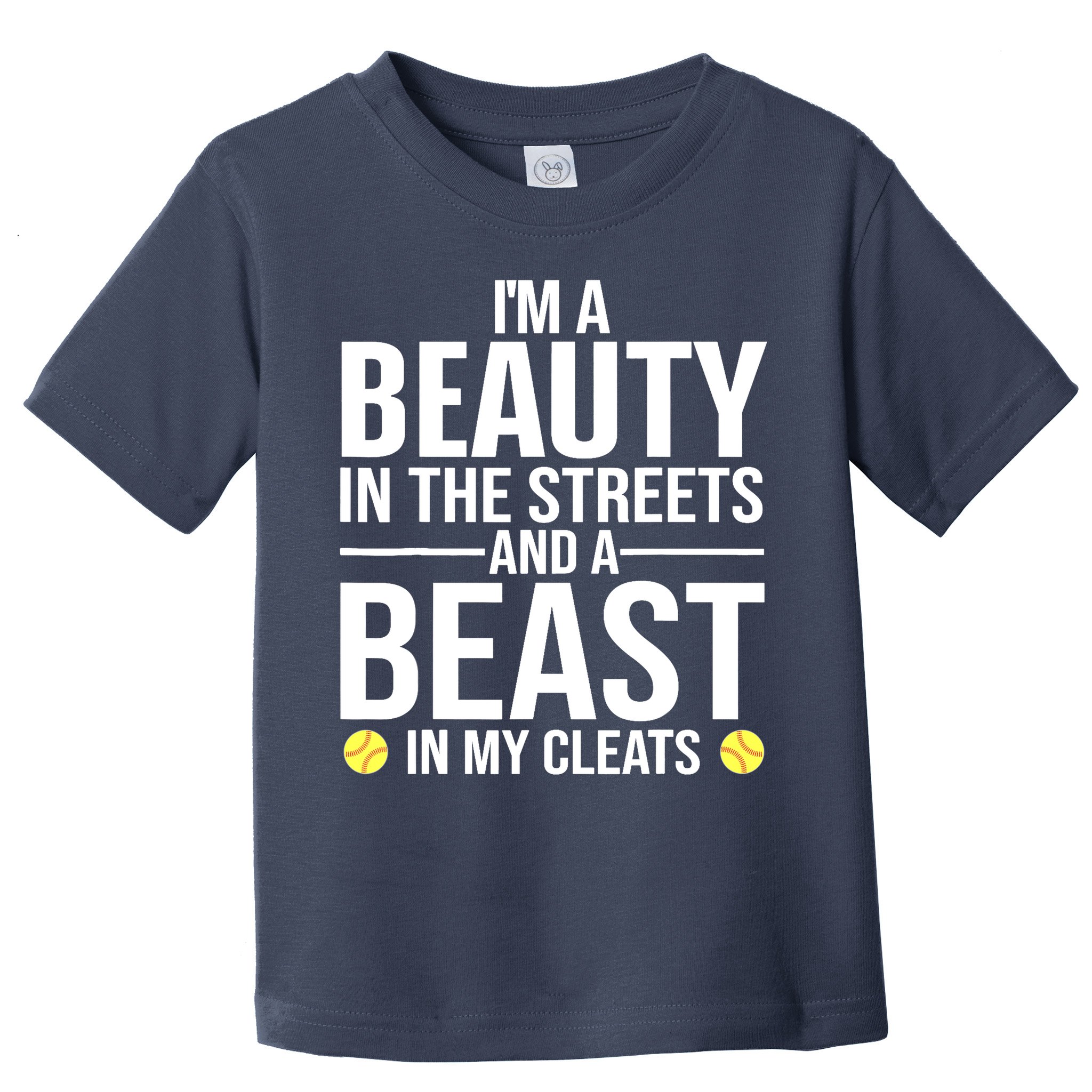 Funny Softball Design For Wo Girls Softball Team Player Toddler T-Shirt
