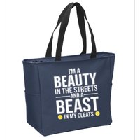 Funny Softball Design For Wo Girls Softball Team Player Zip Tote Bag
