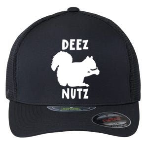 Funny Saying Deez Nutz Christmas Gopher Ugly Xmas Gift Flexfit Unipanel Trucker Cap