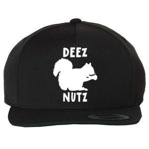 Funny Saying Deez Nutz Christmas Gopher Ugly Xmas Gift Wool Snapback Cap