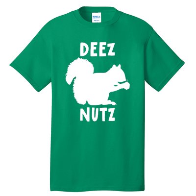 Funny Saying Deez Nutz Christmas Gopher Ugly Xmas Gift Tall T-Shirt