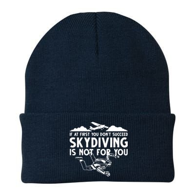 Funny Skydiving Design For Men Women Skydiver Skydive Lovers Beanie