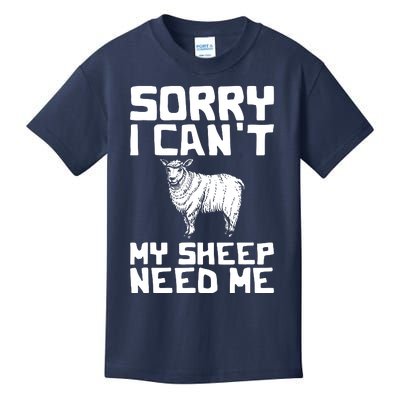 Funny Sheepp Design For Farmers And Sheepp Lovers Kids T-Shirt