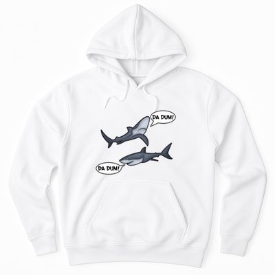 Funny Shark Da Dum Da Dum Hoodie