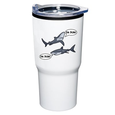 Funny Shark Da Dum Da Dum Tumbler