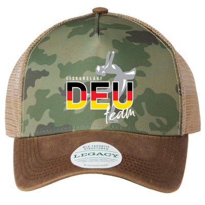 Figure Skating Deutschland Legacy Tie Dye Trucker Hat