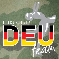 Figure Skating Deutschland Legacy Tie Dye Trucker Hat