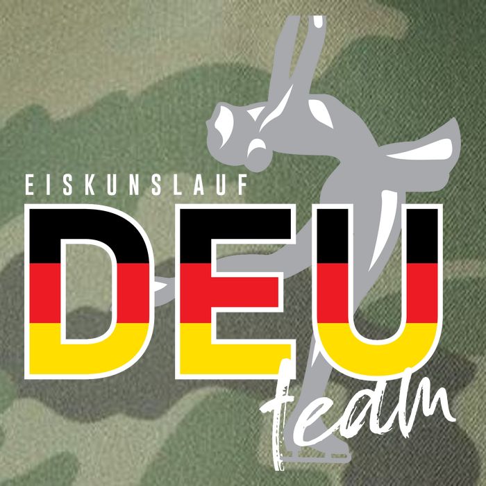 Figure Skating Deutschland Legacy Tie Dye Trucker Hat