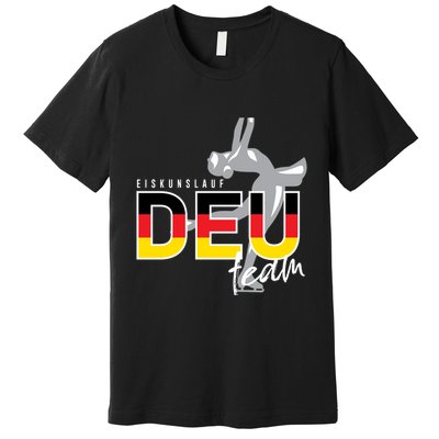 Figure Skating Deutschland Premium T-Shirt