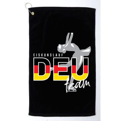 Figure Skating Deutschland Golf Towel