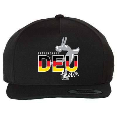 Figure Skating Deutschland Wool Snapback Cap