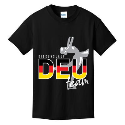 Figure Skating Deutschland Kids T-Shirt