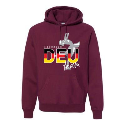 Figure Skating Deutschland Premium Hoodie