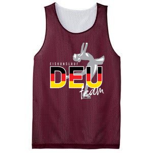 Figure Skating Deutschland Mesh Reversible Basketball Jersey Tank