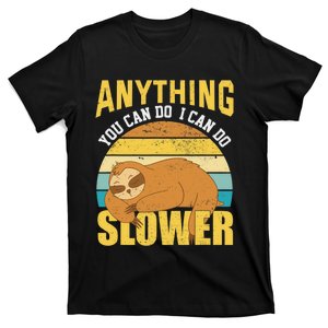 Funny Sloth Design, Lazy Person, Funny Lazy T-Shirt