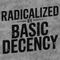 Funny Social Democracy Radicalized By Basic Decency Toddler Sweatshirt