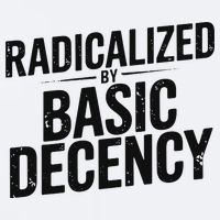 Funny Social Democracy Radicalized By Basic Decency Sueded Cloud Jersey T-Shirt