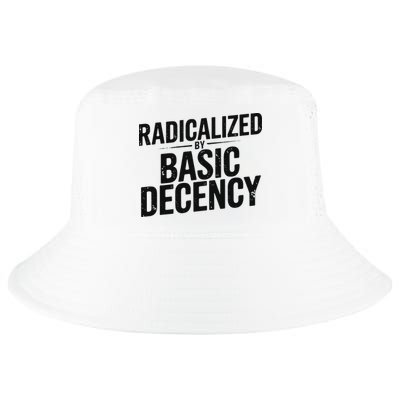 Funny Social Democracy Radicalized By Basic Decency Cool Comfort Performance Bucket Hat
