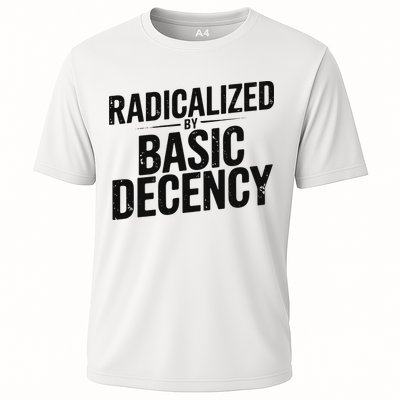 Funny Social Democracy Radicalized By Basic Decency Performance Shirt