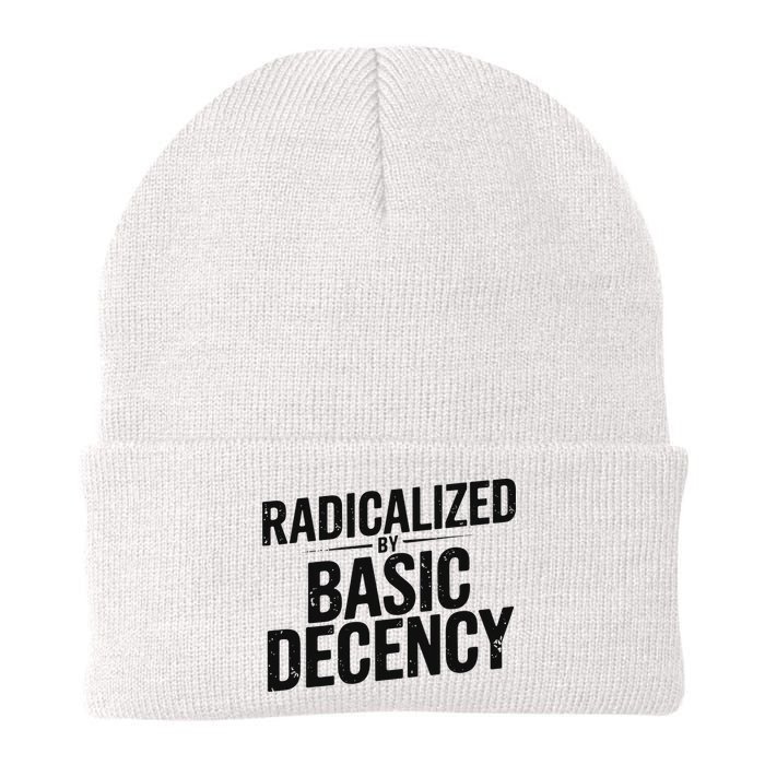 Funny Social Democracy Radicalized By Basic Decency Beanie