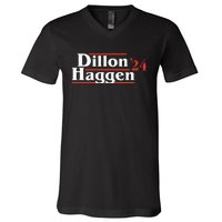 Funny Sheriff Dillon Festus 2024 Campaign V-Neck T-Shirt