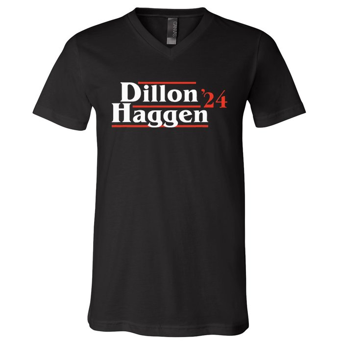 Funny Sheriff Dillon Festus 2024 Campaign V-Neck T-Shirt