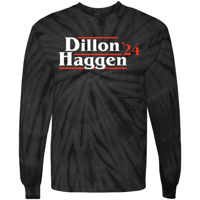 Funny Sheriff Dillon Festus 2024 Campaign Tie-Dye Long Sleeve Shirt