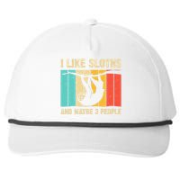 Funny Sloth Design For Sloth Lover  Introvert Snapback Five-Panel Rope Hat