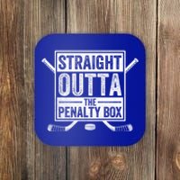 Funny Sports Design Hockey Penalty Box Gift Coaster