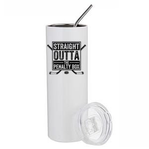 Funny Sports Design Hockey Penalty Box Gift Stainless Steel Tumbler