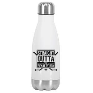 Funny Sports Design Hockey Penalty Box Gift Stainless Steel Insulated Water Bottle