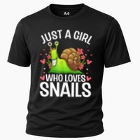 Funny Snail Design For Snail Lover Performance Shirt