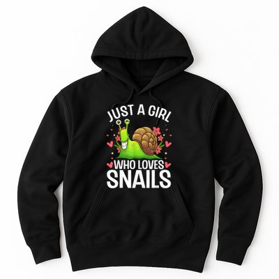 Funny Snail Design For Snail Lover Hoodie