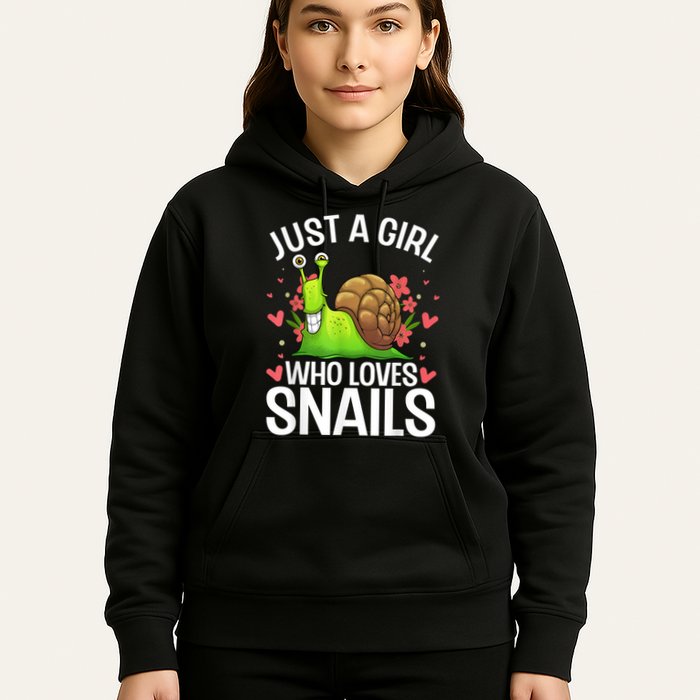 Funny Snail Design For Snail Lover Hoodie
