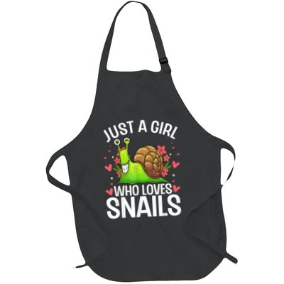Funny Snail Design For Snail Lover Apron
