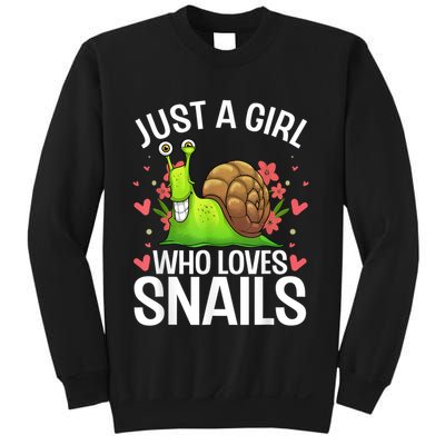 Funny Snail Design For Snail Lover Sweatshirt