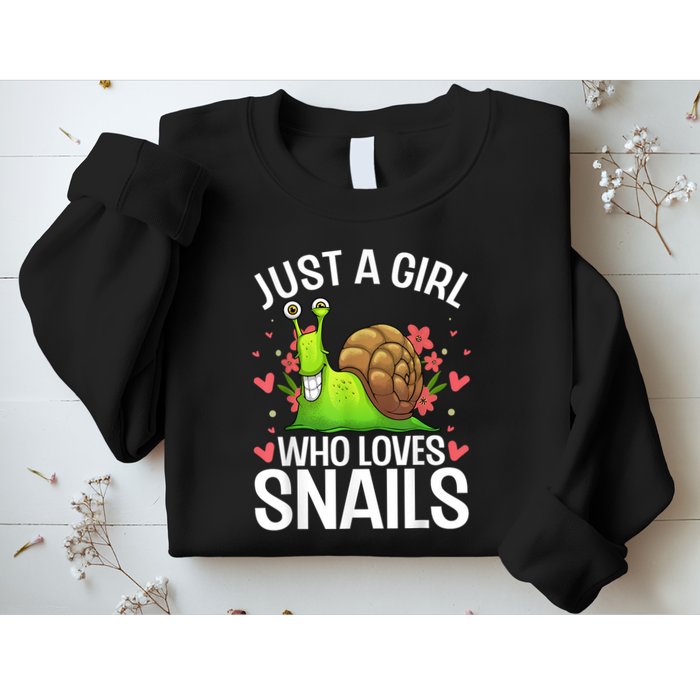 Funny Snail Design For Snail Lover Sweatshirt