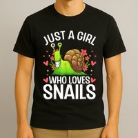 Funny Snail Design For Snail Lover T-Shirt