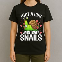 Funny Snail Design For Snail Lover T-Shirt