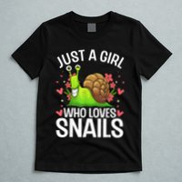 Funny Snail Design For Snail Lover T-Shirt